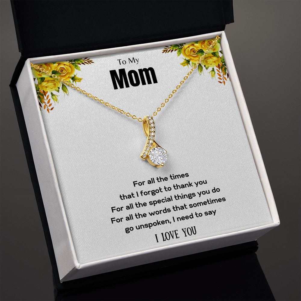 To My Mom | Alluring Beauty Necklace
