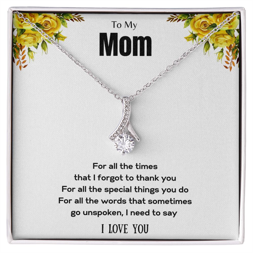 To My Mom | Alluring Beauty Necklace