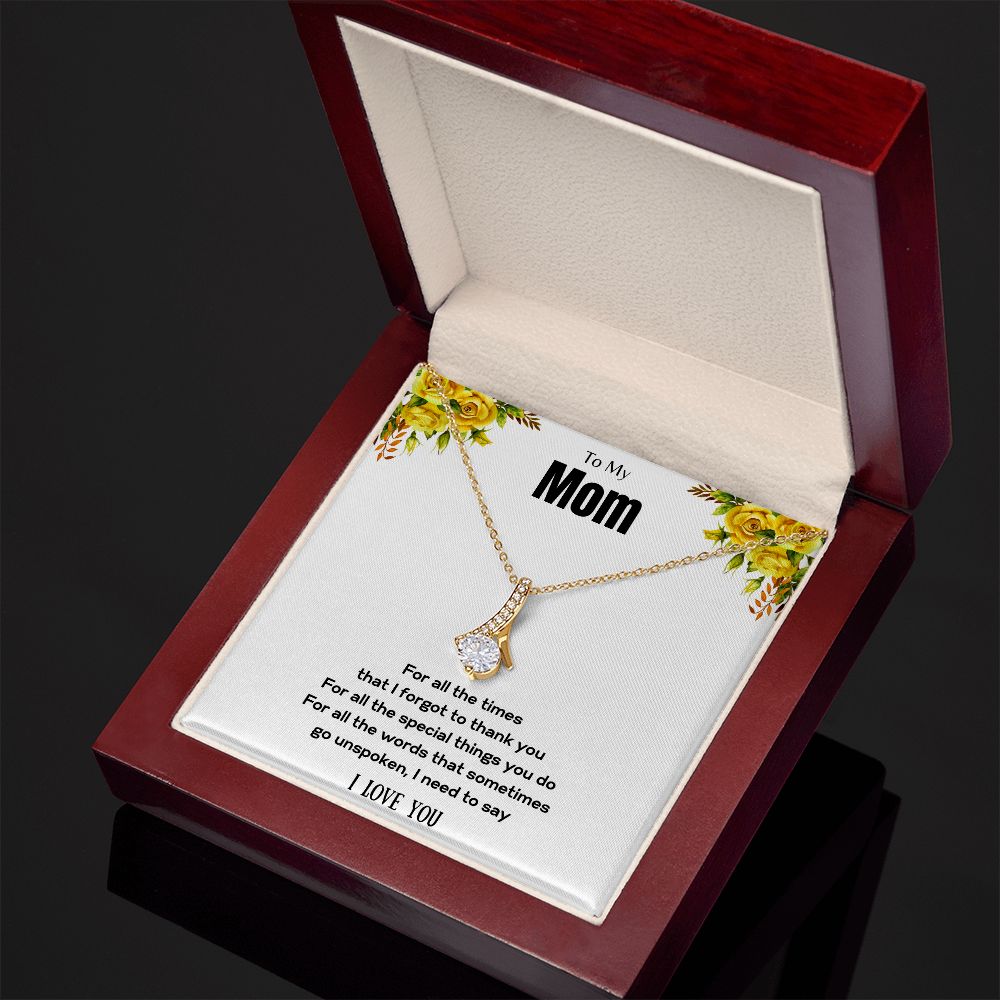 To My Mom | Alluring Beauty Necklace