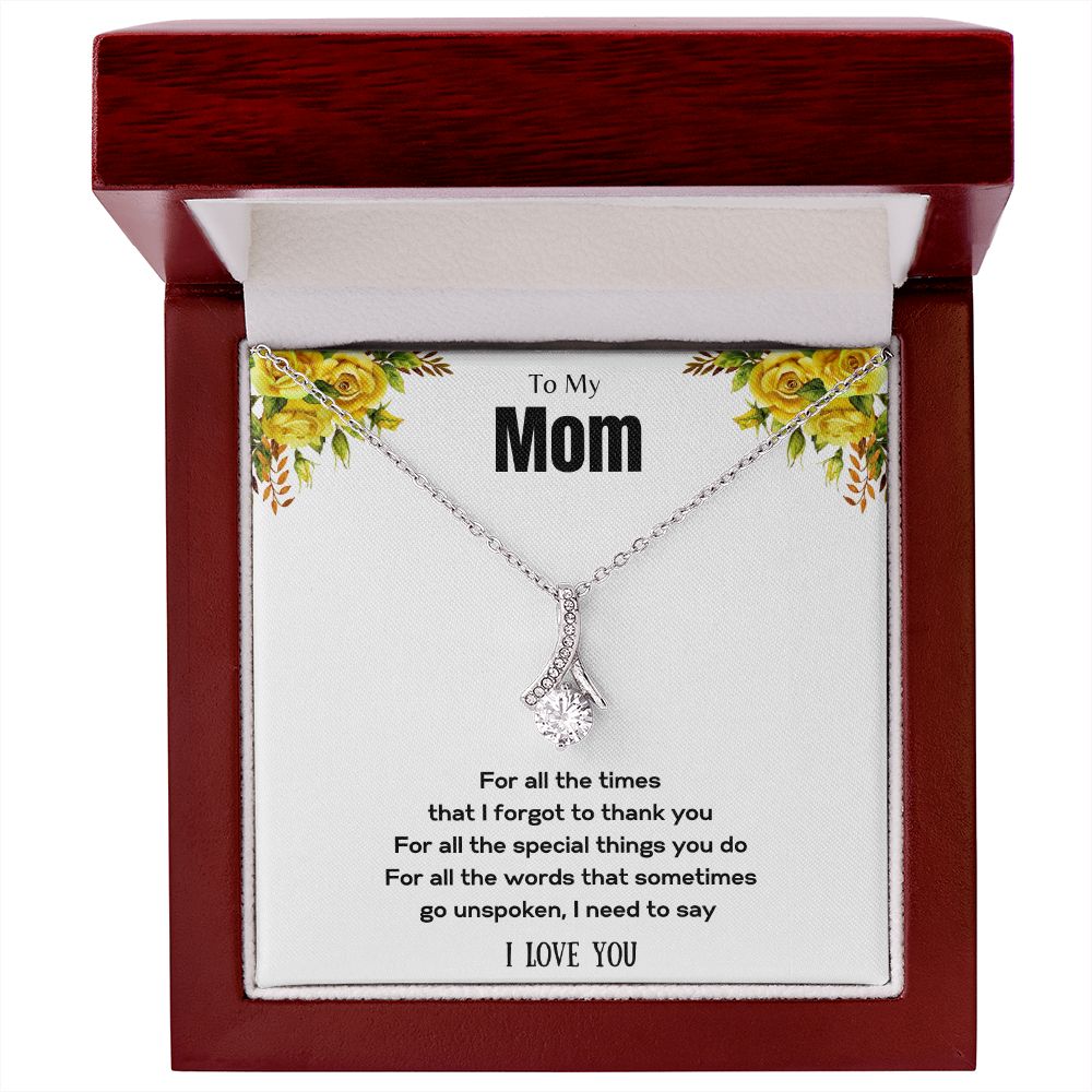 To My Mom | Alluring Beauty Necklace