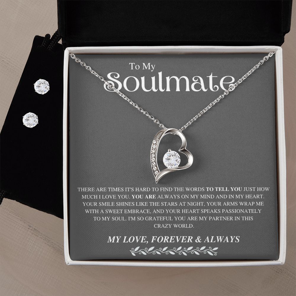 To My Soulmate | Forever Love Necklace
