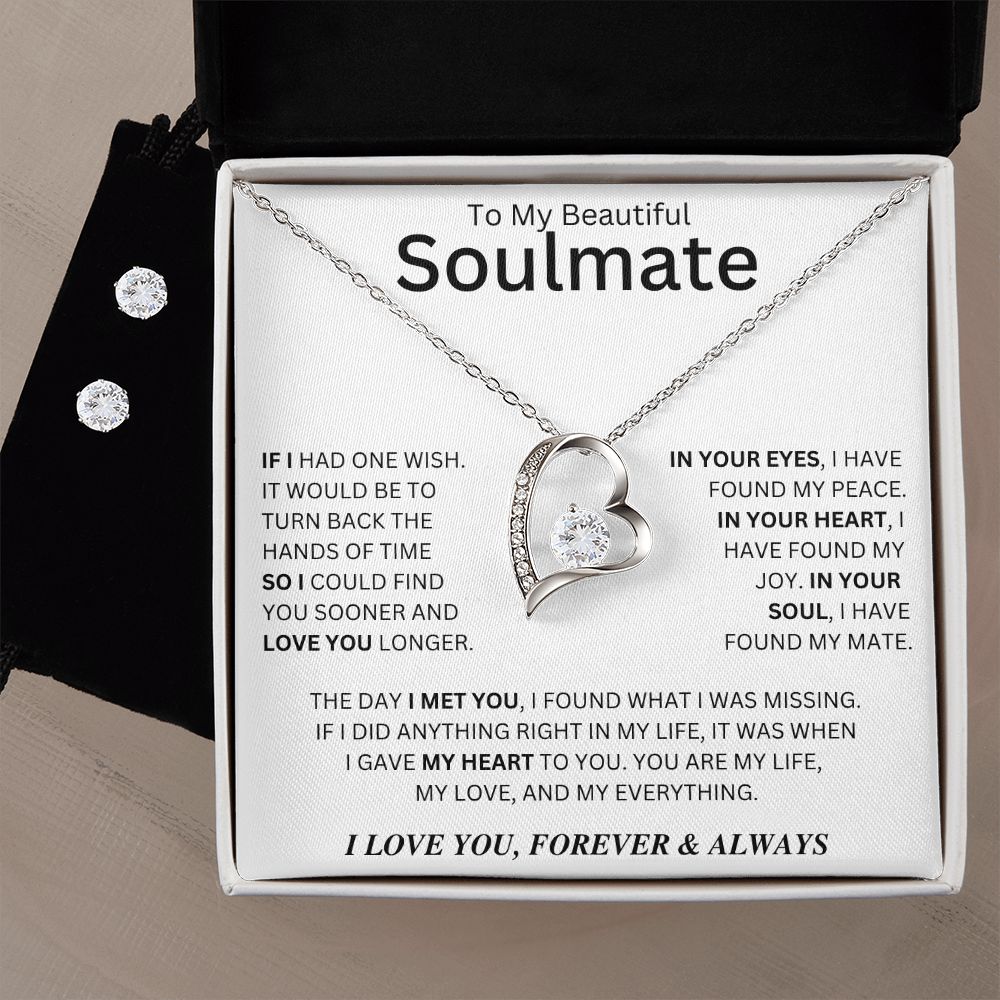 To My Soulmate | Forever Love Necklace (If I Had)