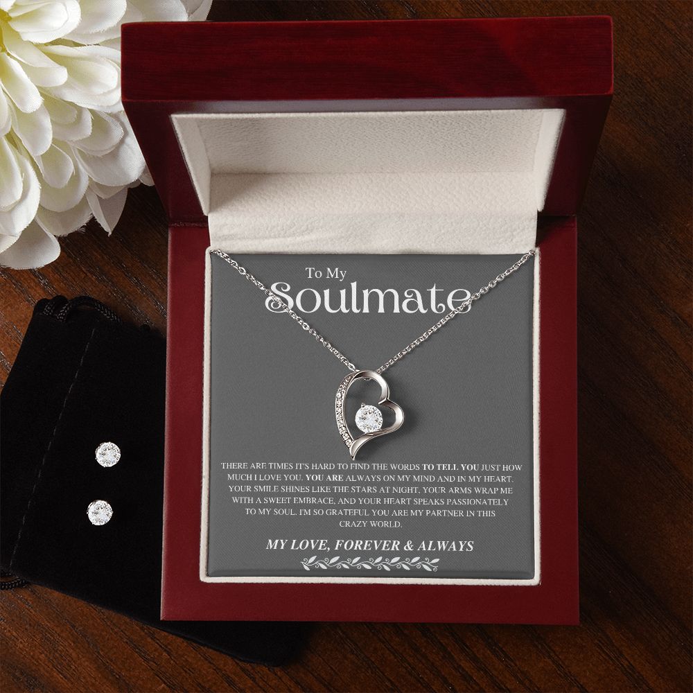 To My Soulmate | Forever Love Necklace