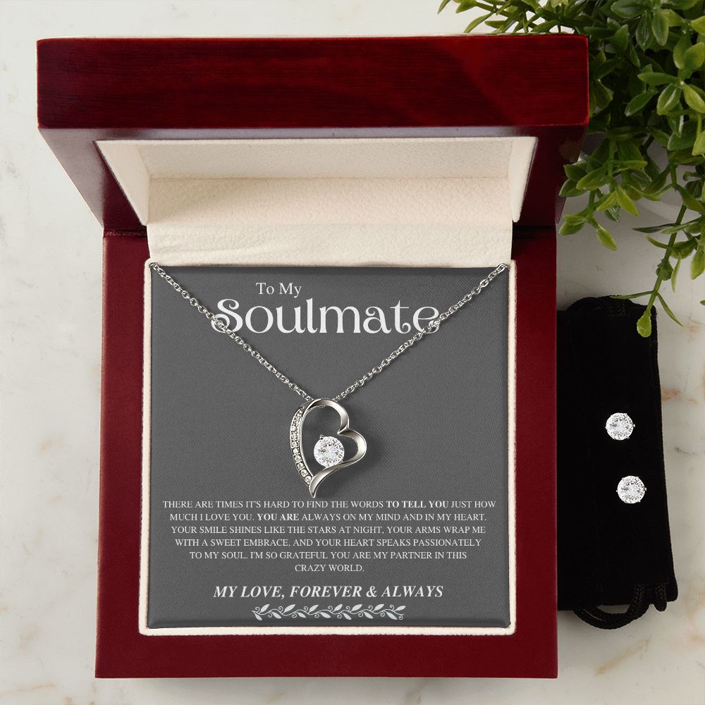 To My Soulmate | Forever Love Necklace