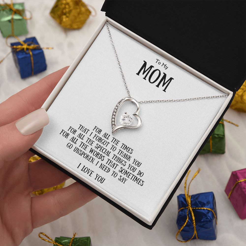 To My Mom | Forever Love Necklace