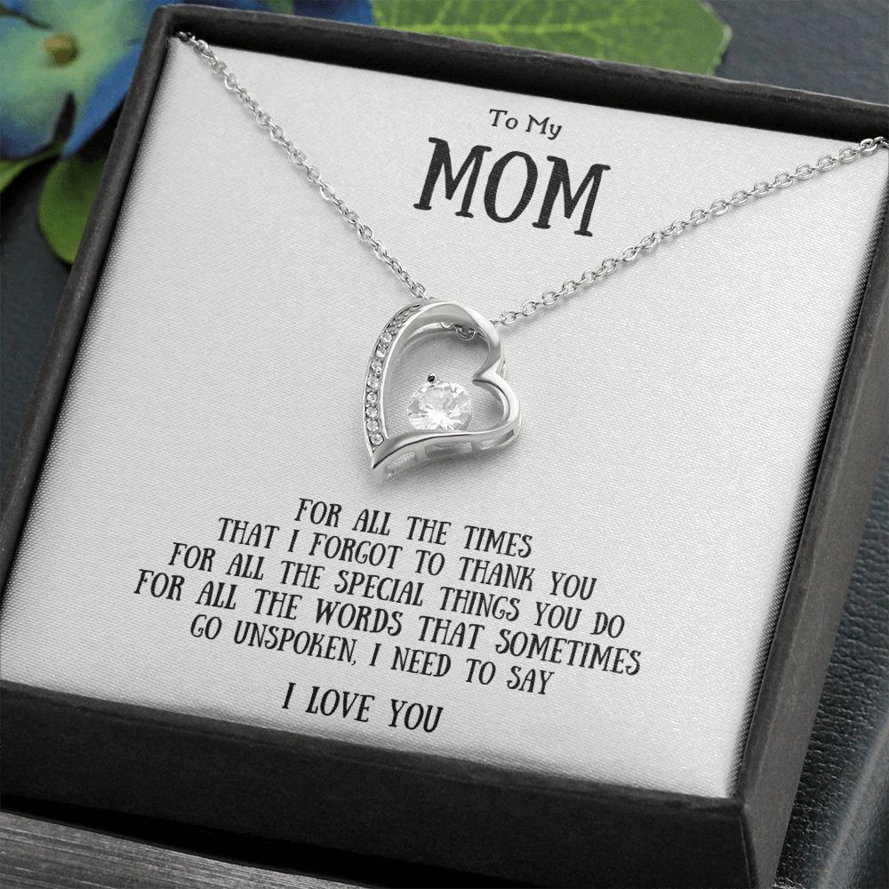 To My Mom | Forever Love Necklace