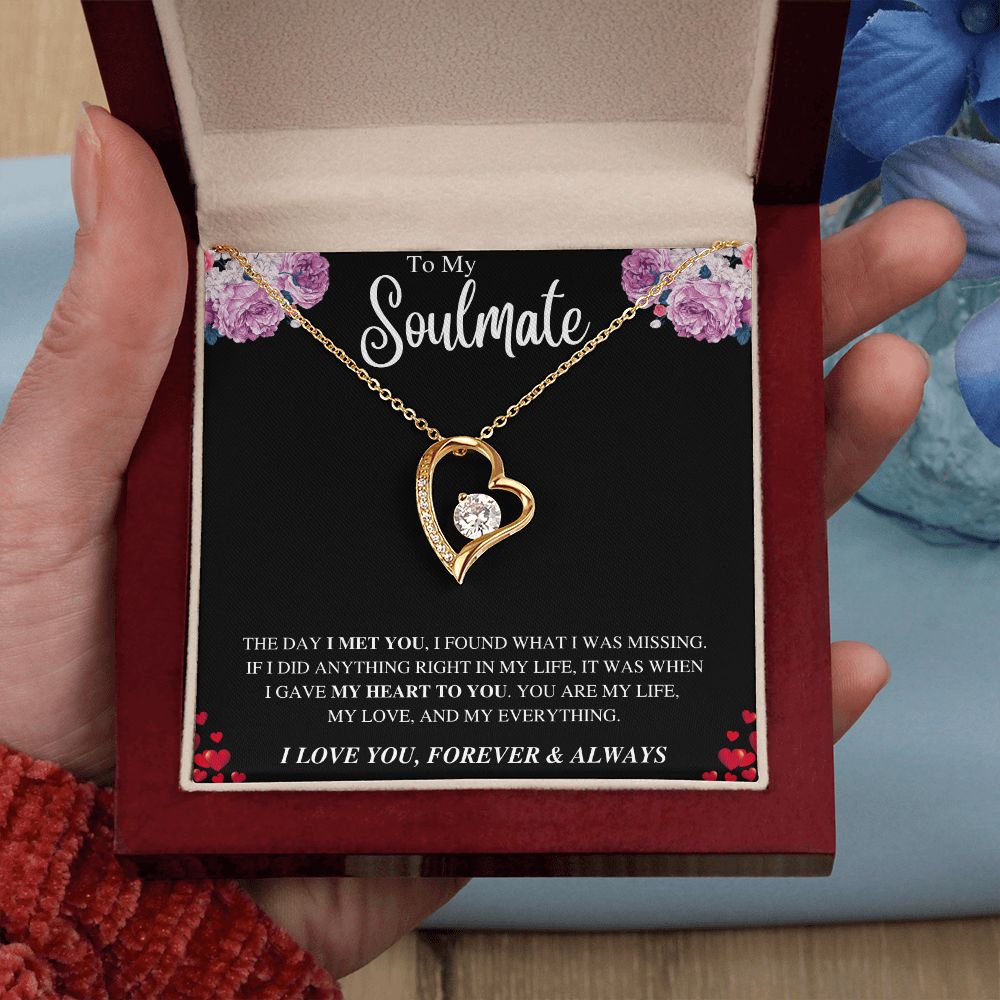 To My Soulmate | Forever Love Necklace