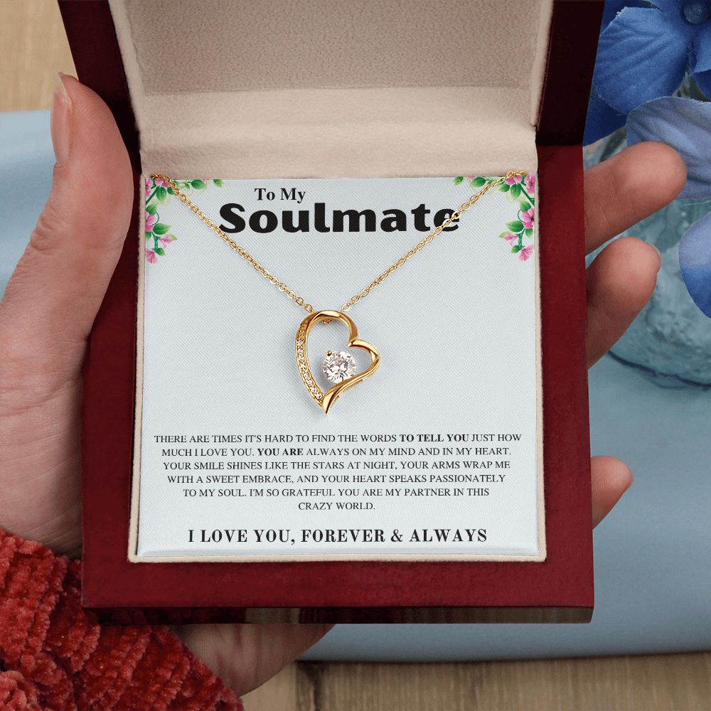 To My Soulmate | Forever Love Necklace