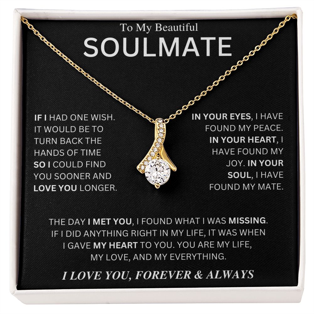 To My Soulmate | Alluring Beauty Necklace