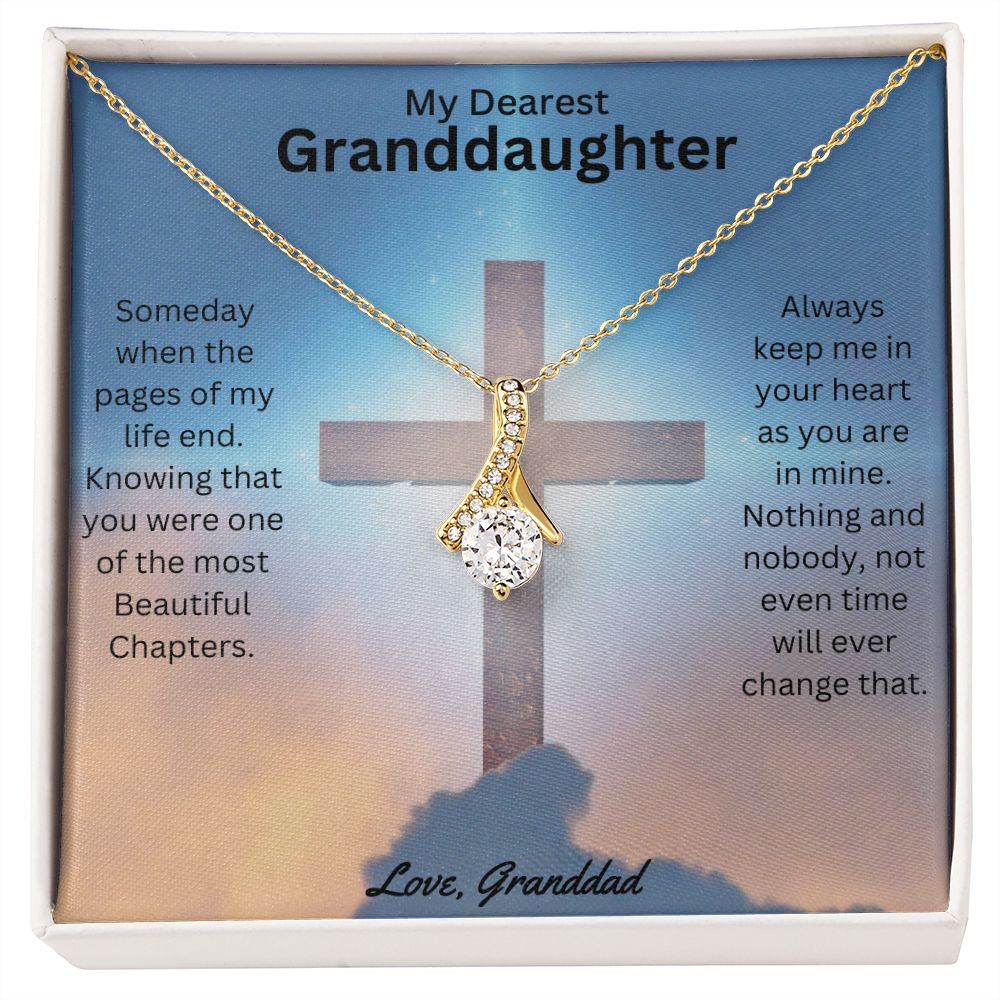 My Dearest Granddaughter | Alluring Beauty Necklace