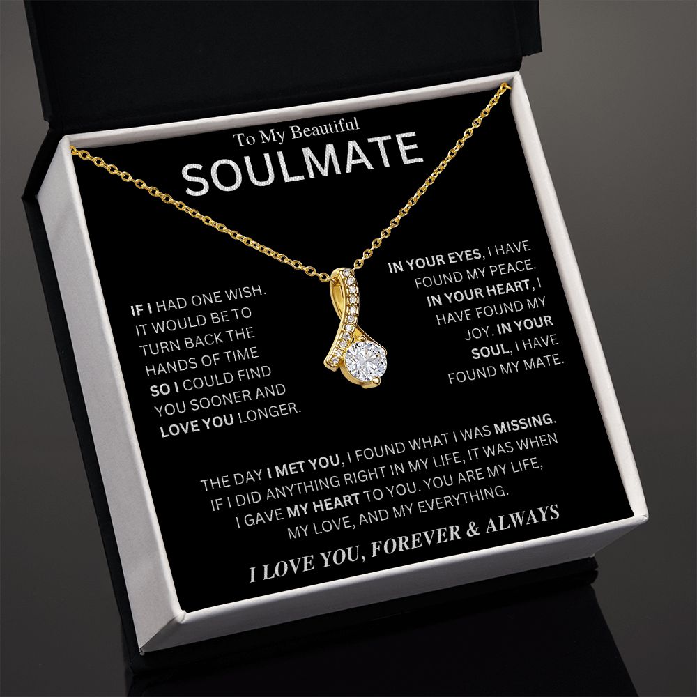 To My Soulmate | Alluring Beauty Necklace