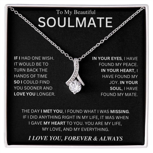 To My Soulmate | Alluring Beauty Necklace