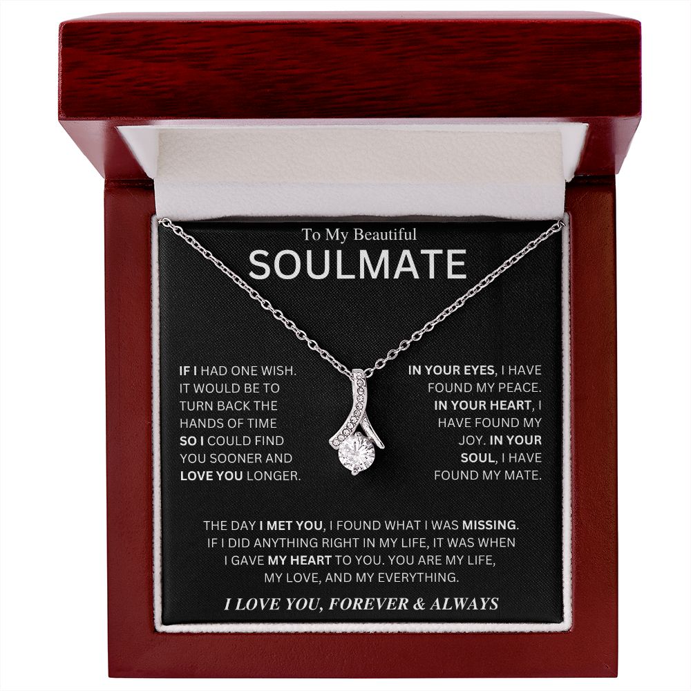 To My Soulmate | Alluring Beauty Necklace