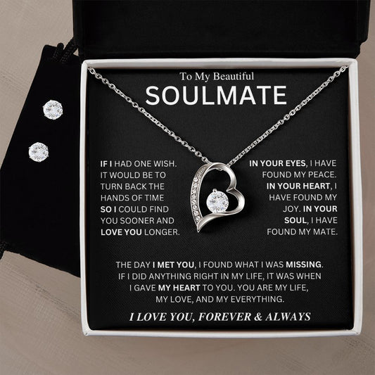 To My Soulmate | Forever Love Necklace (If I Had)