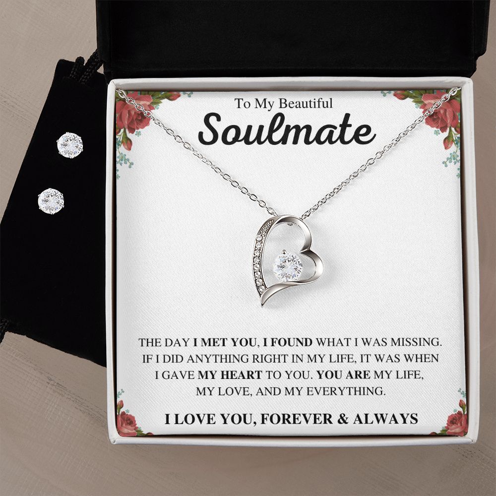 To My Soulmate | Forever Love Necklace