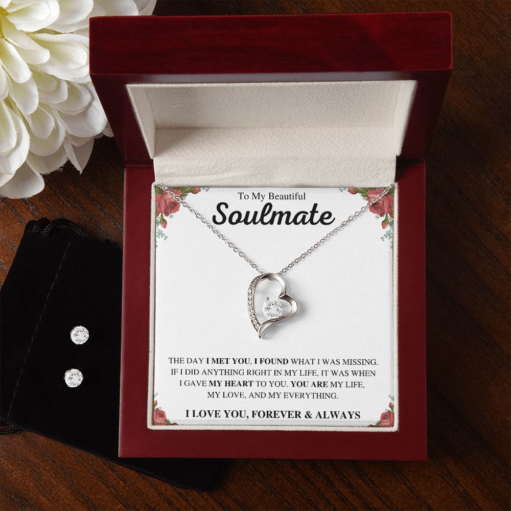 To My Soulmate | Forever Love Necklace