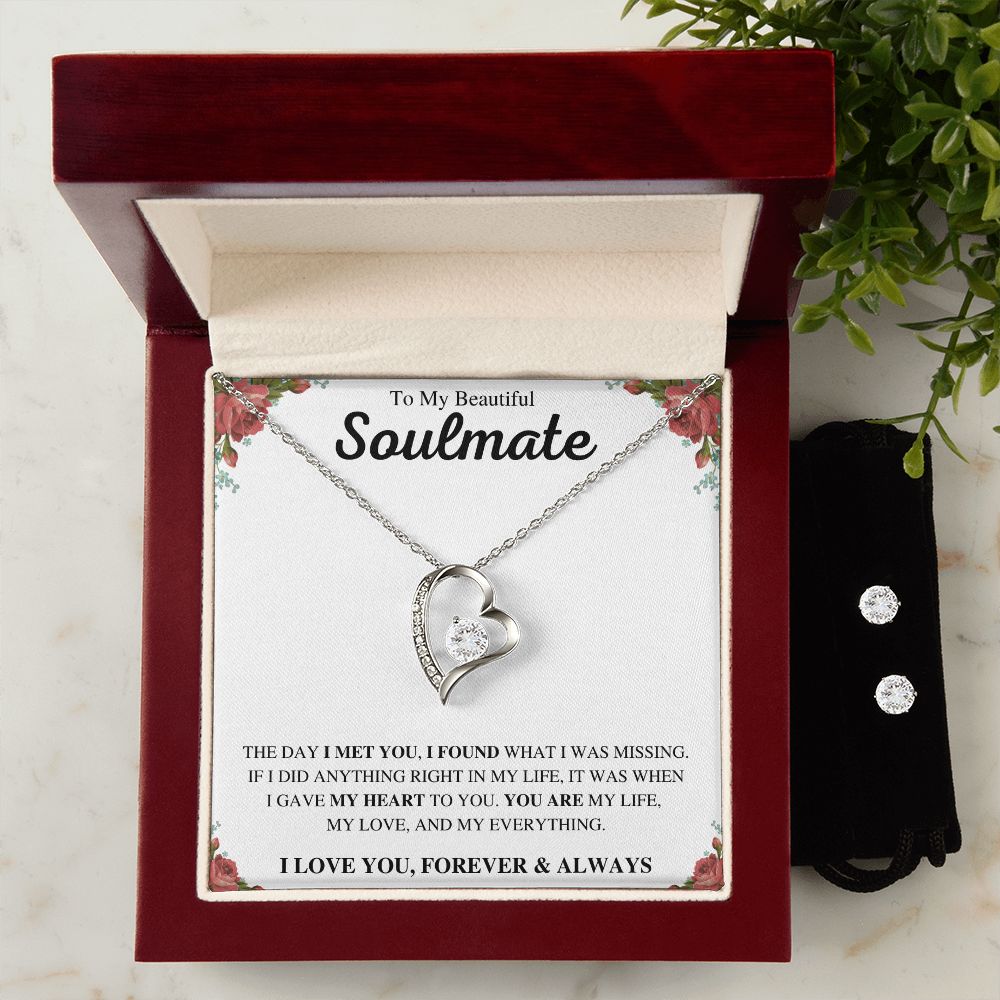 To My Soulmate | Forever Love Necklace
