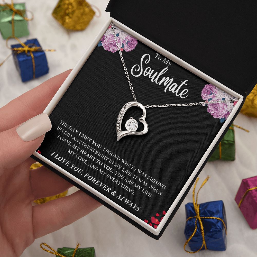 To My Soulmate | Forever Love Necklace
