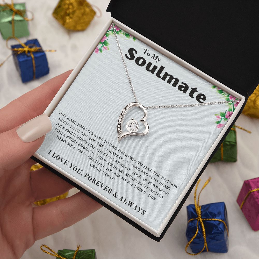 To My Soulmate | Forever Love Necklace