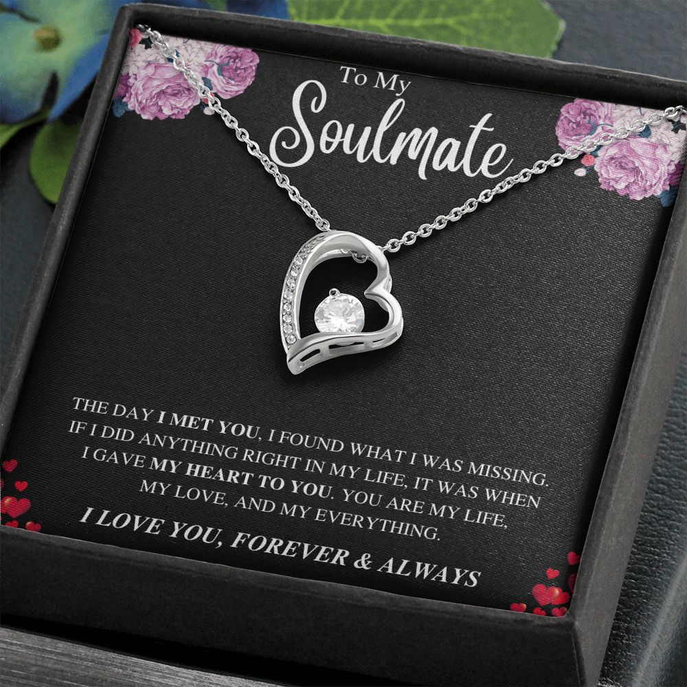 To My Soulmate | Forever Love Necklace