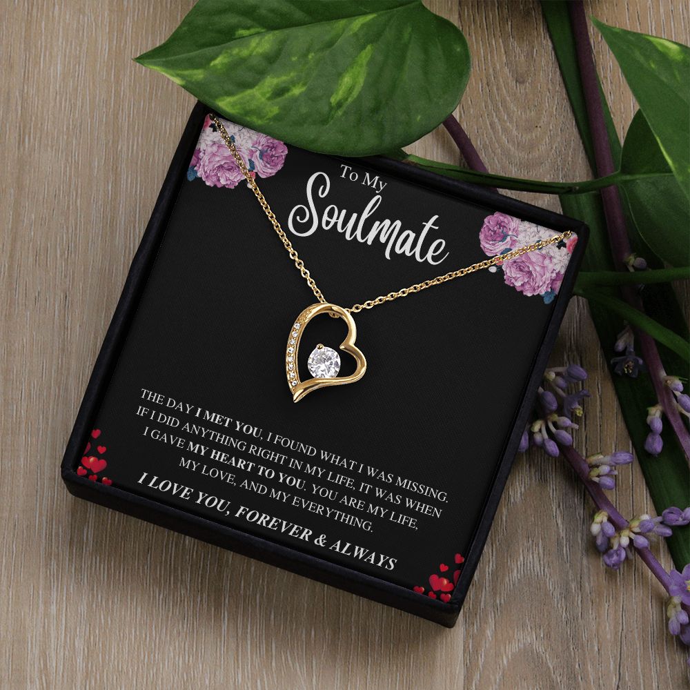 To My Soulmate | Forever Love Necklace